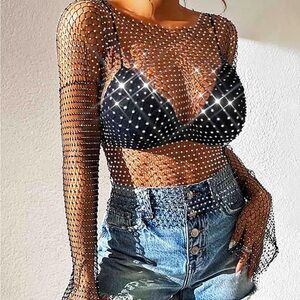 Amazon Mesh Top